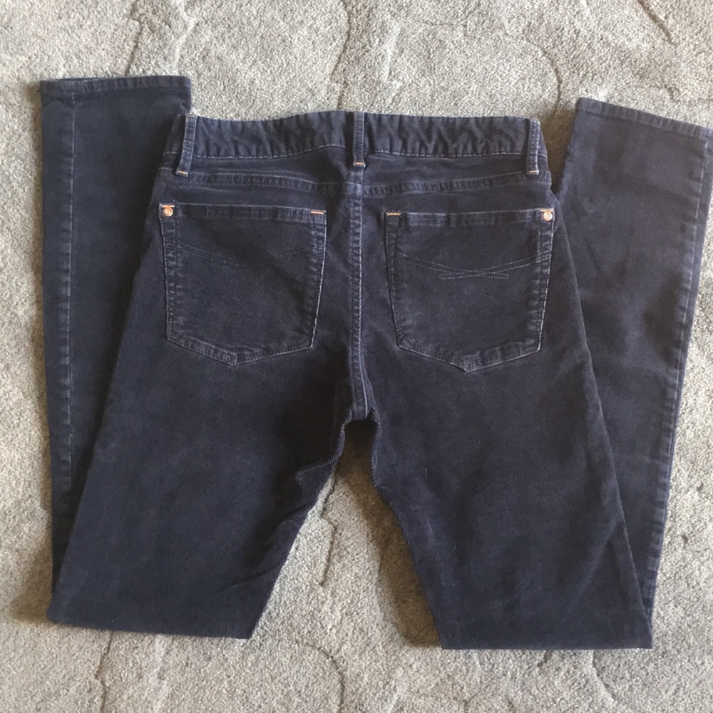 GAP navy skinny cords